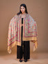 Women's Printed Aari Embroidery Wool Stole
